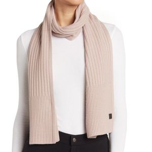 NWT All Saints Rib Mix Scarf acrylic and wool blend OS